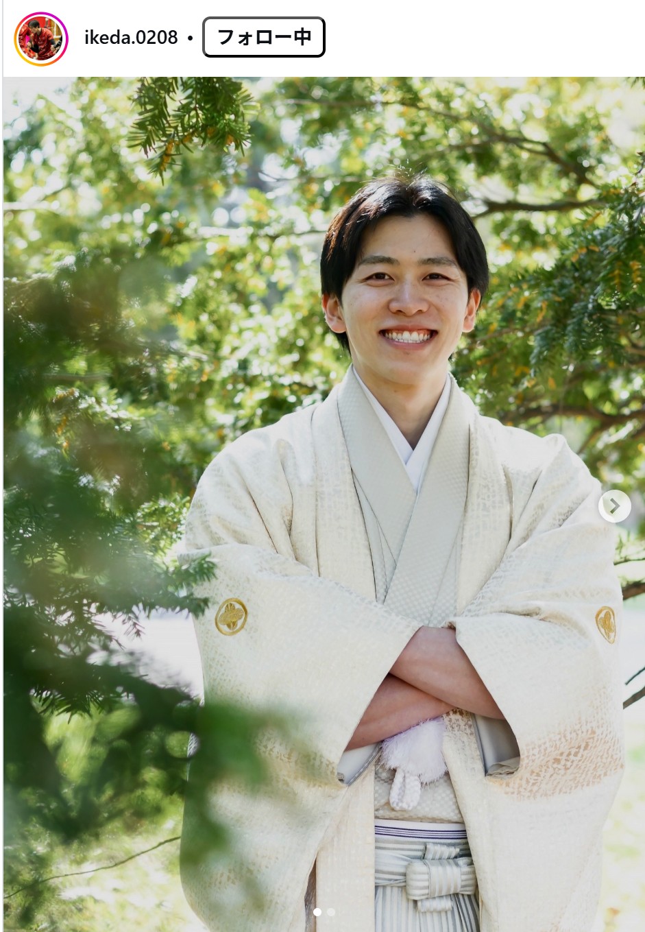 池田幸太のインスタグラムから