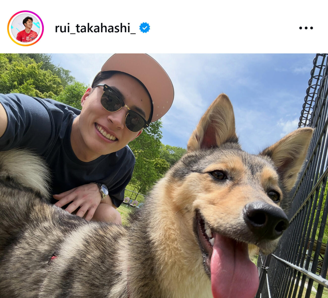 高橋塁のインスタグラムから