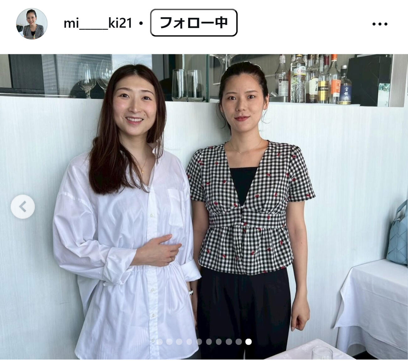 内田美希さんのインスタグラムから