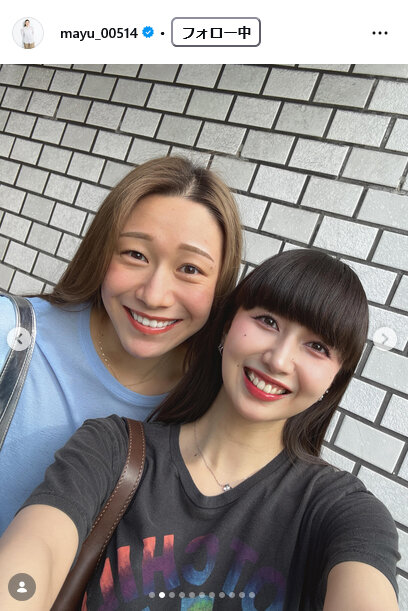 石川真佑のインスタグラムから