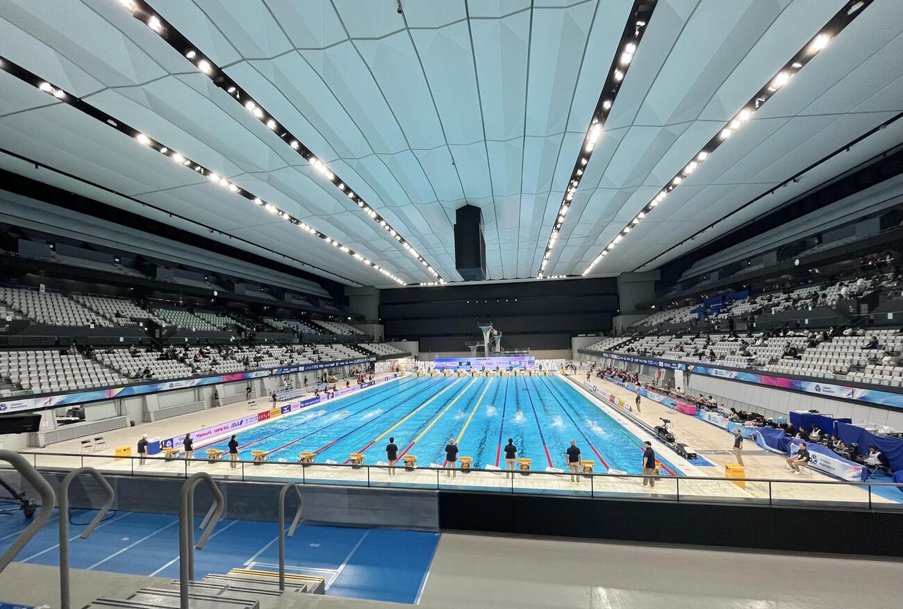 第102回日本選手権水泳競技大会　第1日　東京アクアティクスセンター（撮影・河田真司）