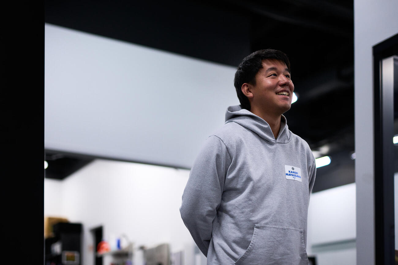 アメリカンフットボール　ラスベガス・レイダースとドラフト外の新人契約を結び、日本人初の米NFL入りを目指すキッカー松澤寛政（C）Matt Aguirre／Las Vegas Raiders（2026年4日30日）
