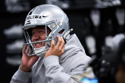 アメフト】レイダースで日本人初のNFL目指すキッカー松澤寛政「毎日が