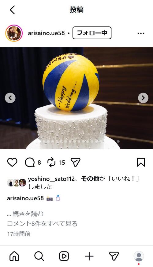 バレー】元日本代表の井上愛里沙さん「宝物のような思い出」1年前の