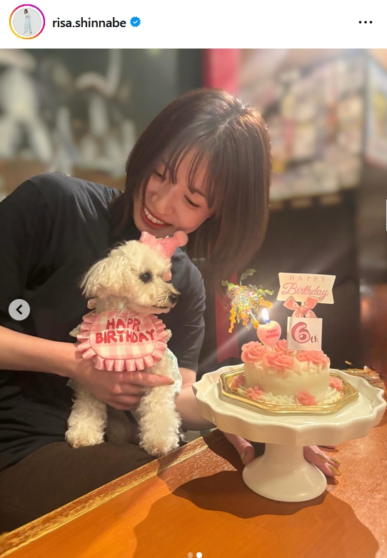 新鍋理沙さんのインスタグラムから