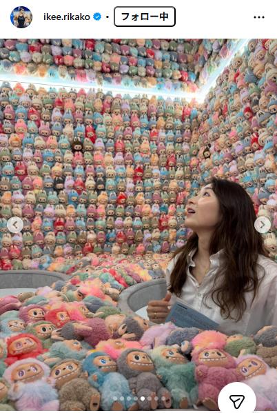 池江璃花子のインスタグラムから