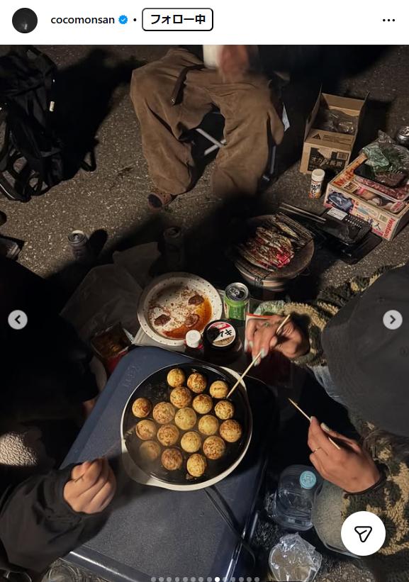 村瀬心椛のインスタグラムから