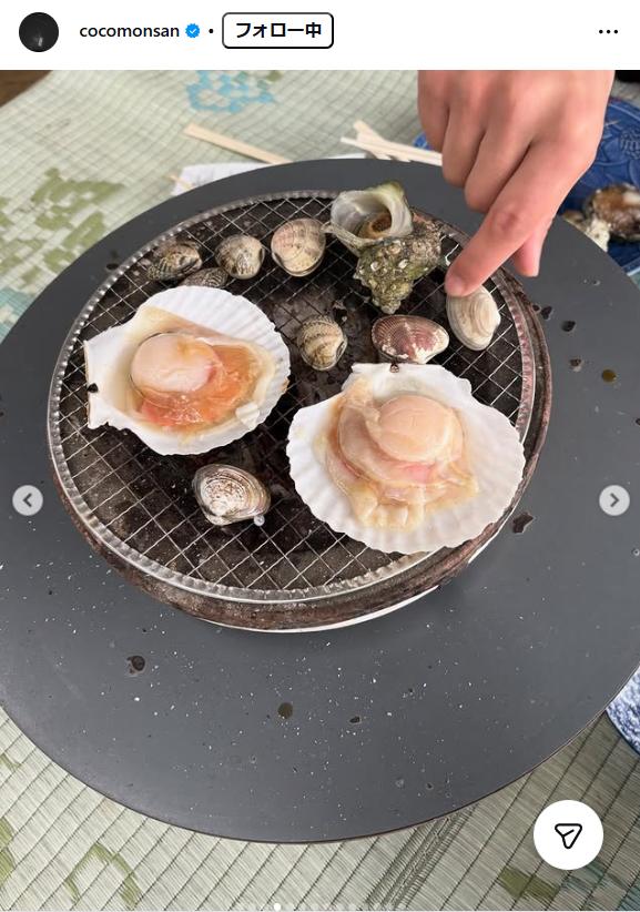 村瀬心椛のインスタグラムから