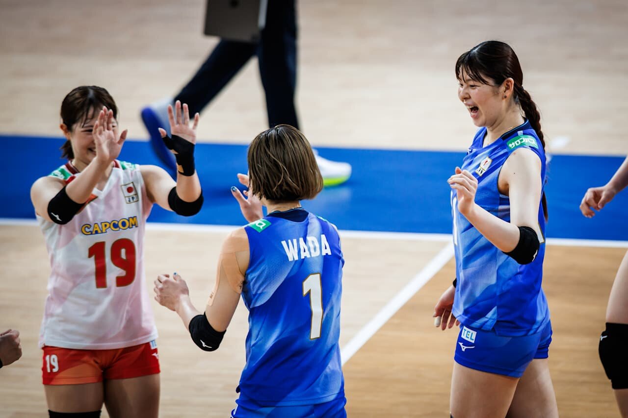 バレーボール・ネーションズリーグ（VNL）女子日本代表©Volleyball World