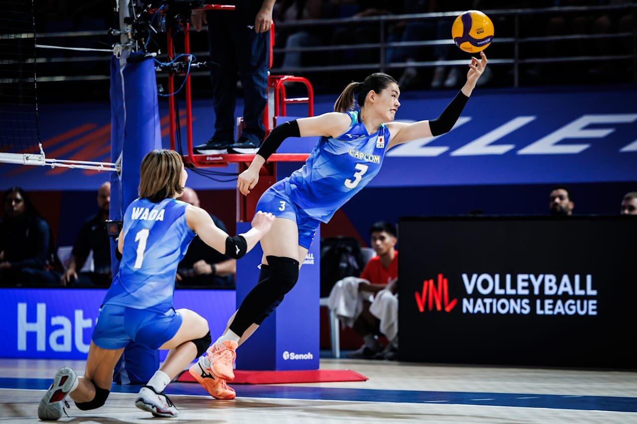バレーボール・ネーションズリーグ（VNL）女子日本代表©Volleyball World