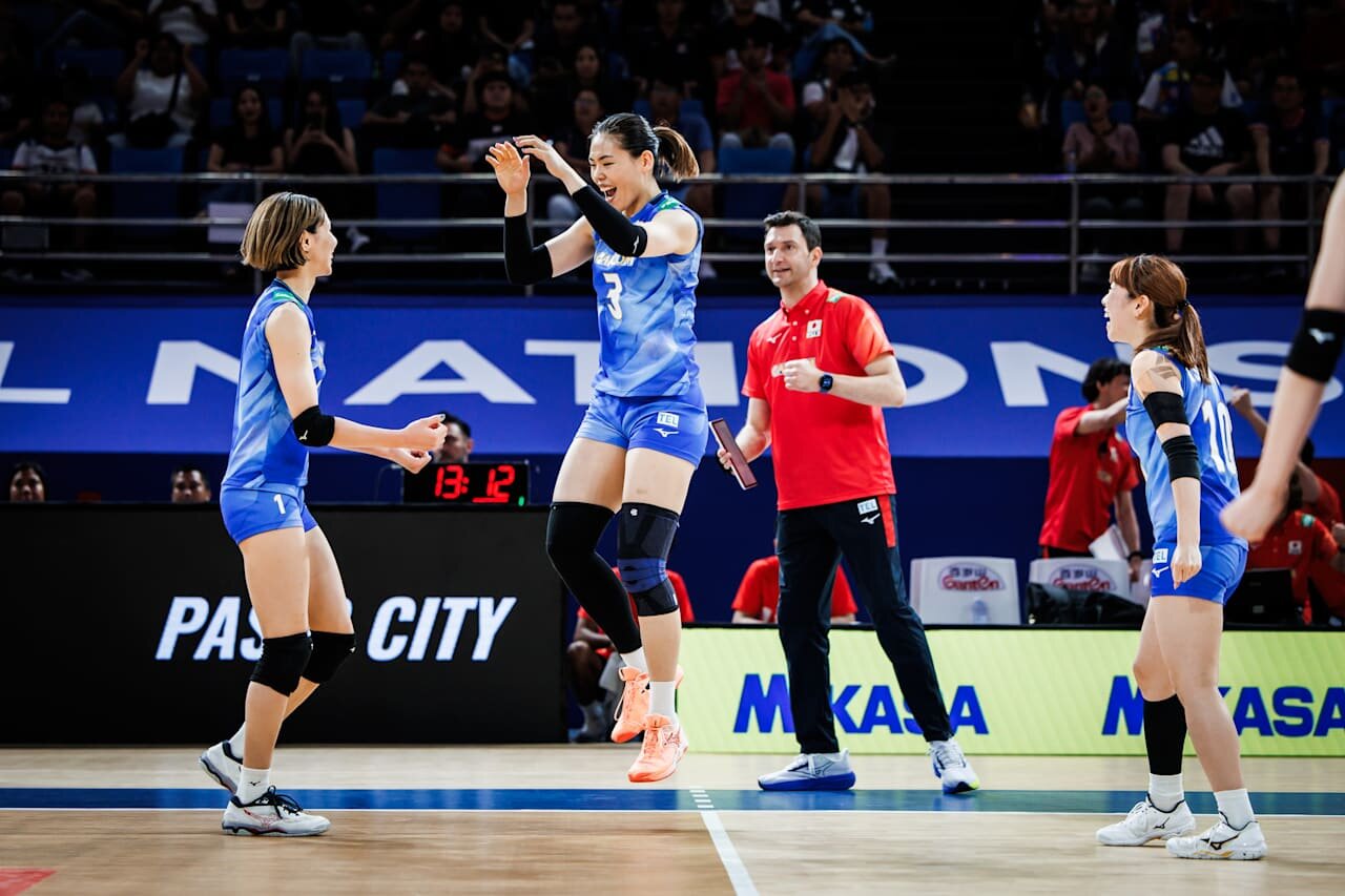 バレーボール・ネーションズリーグ（VNL）女子日本代表©Volleyball World