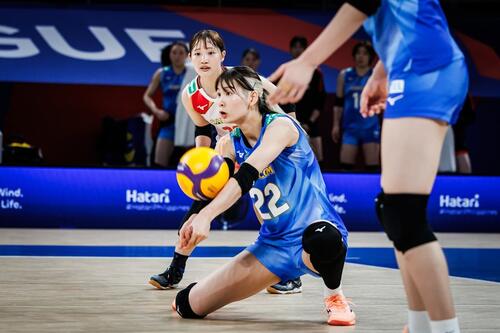 バレーボール・ネーションズリーグ(VNL)女子日本代表©Volleyball World