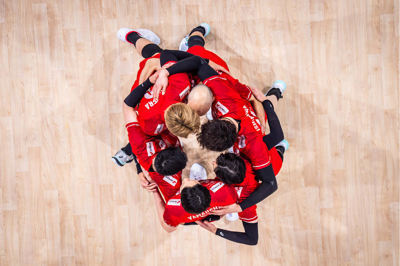 バレーボール・ネーションズリーグ（VNL）男子日本代表、セルビア戦（C）Volleyball World