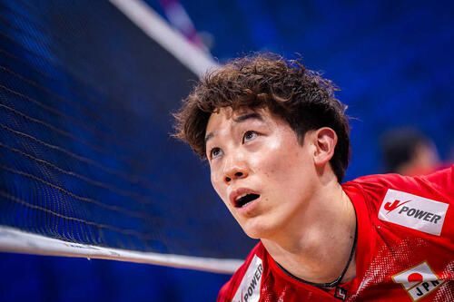 バレーボール・ネーションズリーグ(VNL)男子日本代表、セルビア戦(C)Volleyball World