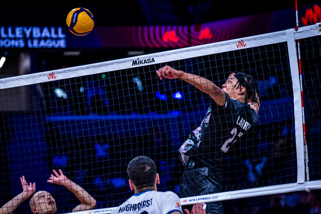 バレーボール・ネーションズリーグ（VNL）男子日本代表、イラン戦（C）Volleyball World