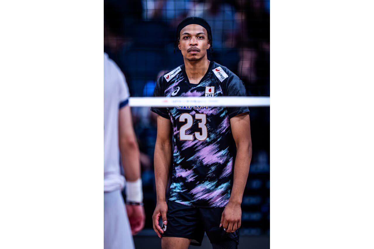 バレーボール・ネーションズリーグ（VNL）男子日本代表、イラン戦（C）Volleyball World