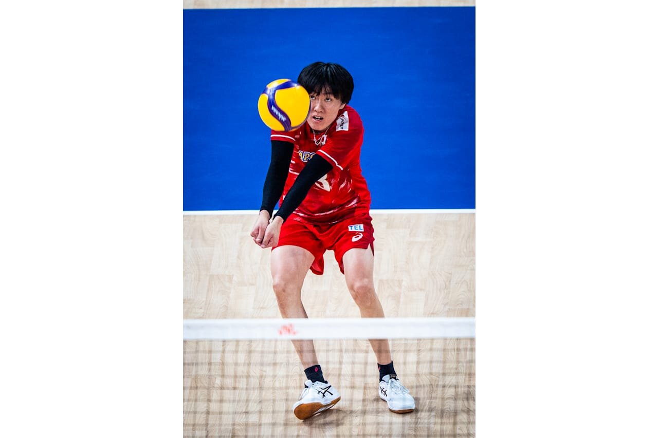 バレーボール・ネーションズリーグ（VNL）男子日本代表、イラン戦（C）Volleyball World