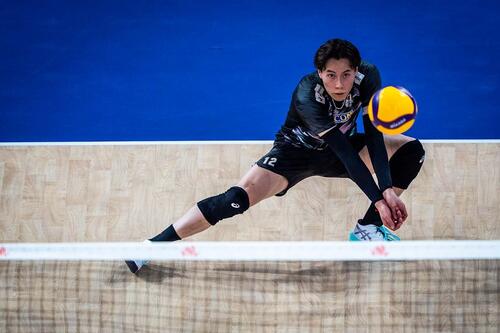 バレーボール・ネーションズリーグ（VNL）男子日本代表、イラン戦（C）Volleyball World