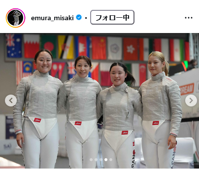 江村美咲のインスタグラムから