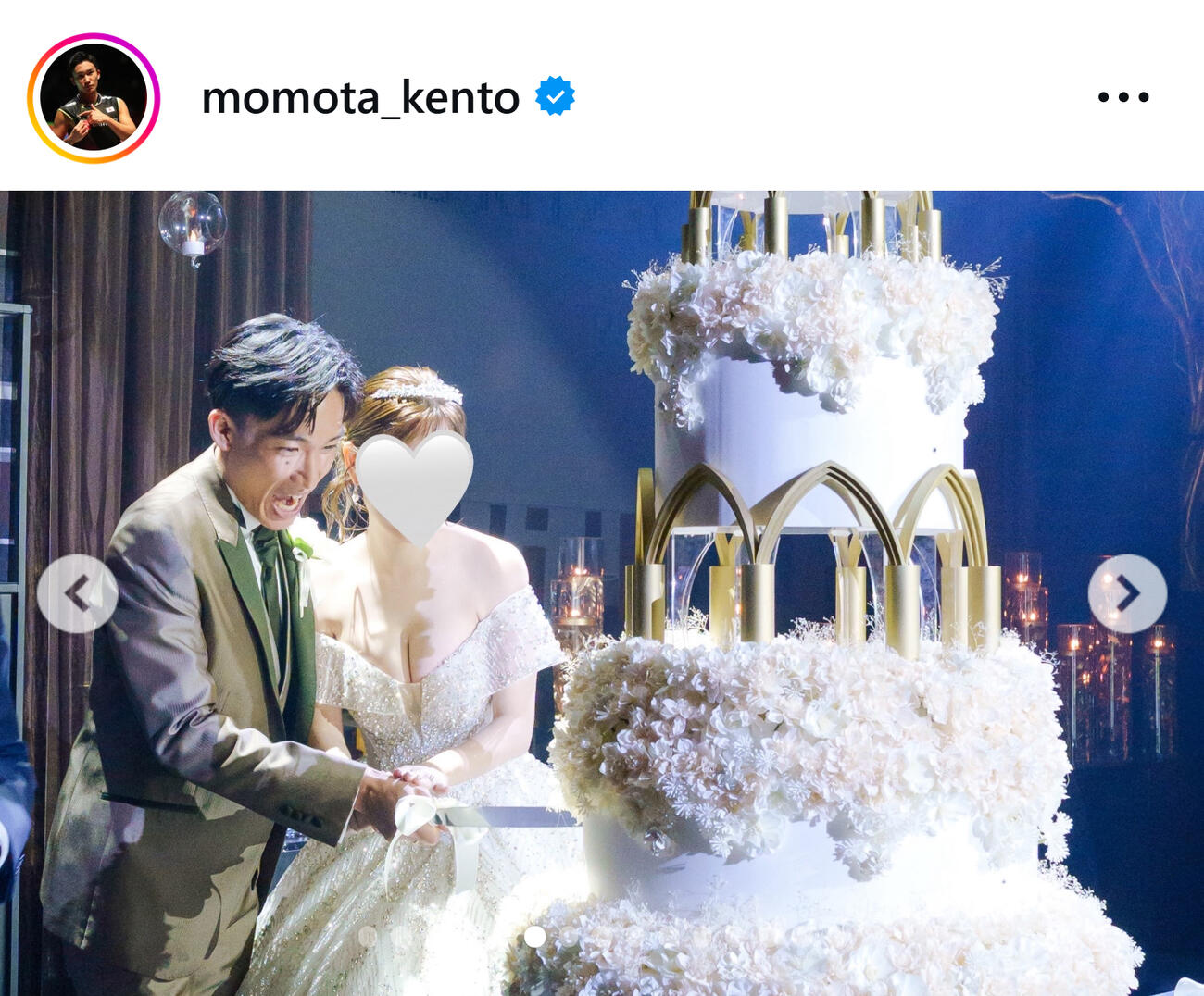 桃田賢斗のインスタグラムから