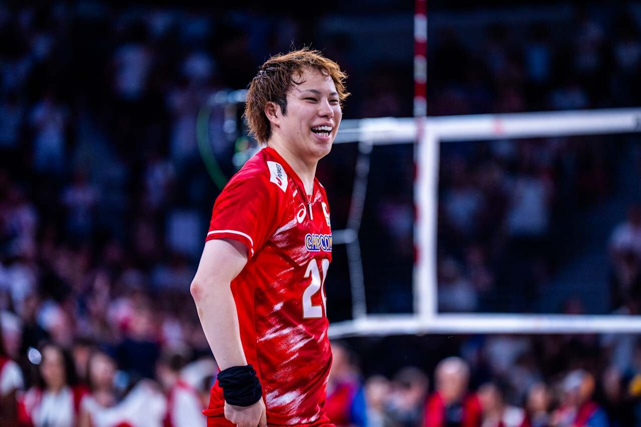 バレーボール・ネーションズリーグ　日本－フランス（C）Volleyball World
