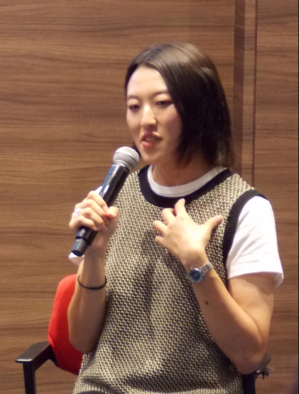 横尾千里氏（2024年6月撮影）