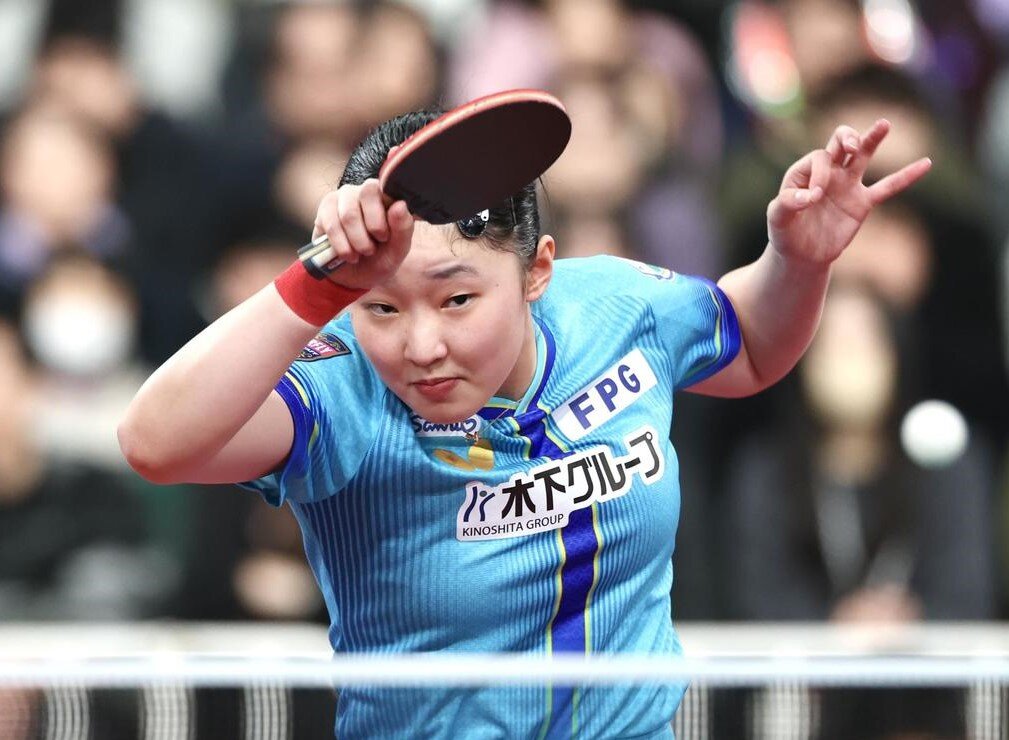 張本美和（2026年1月撮影）