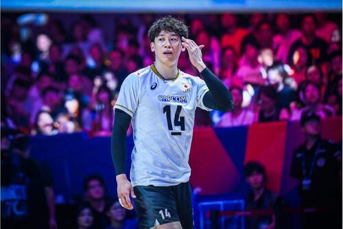 バレーボール・ネーションズリーグ(VNL)男子日本代表、準々決勝中国戦(C)Volleyball World