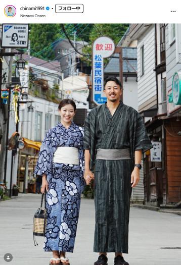吉田知那美のインスタグラムから
