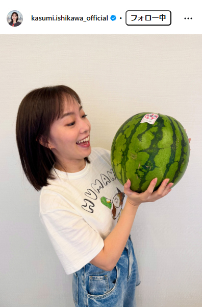 石川佳純さんのインスタグラムから