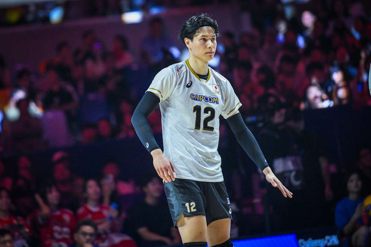 バレーボール・ネーションズリーグ（VNL）男子日本代表、準々決勝中国戦（C）Volleyball World