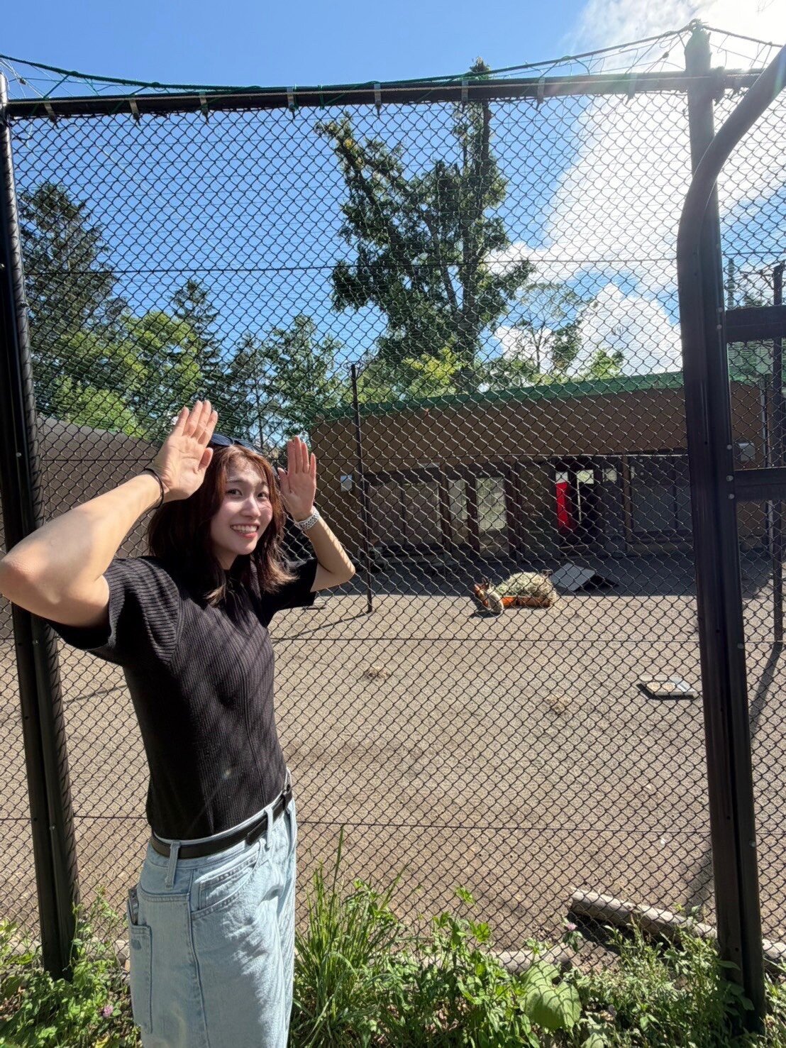 円山動物園を訪れた丸山桐果