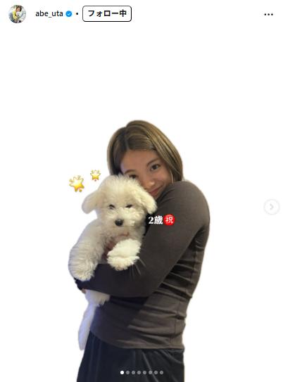 阿部詩のインスタグラムから