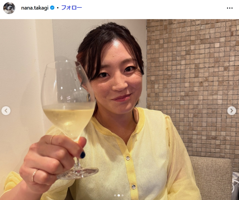 高木菜那さんのインスタグラムから