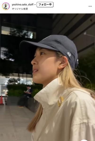 佐藤淑乃マネジャーのインスタグラムから