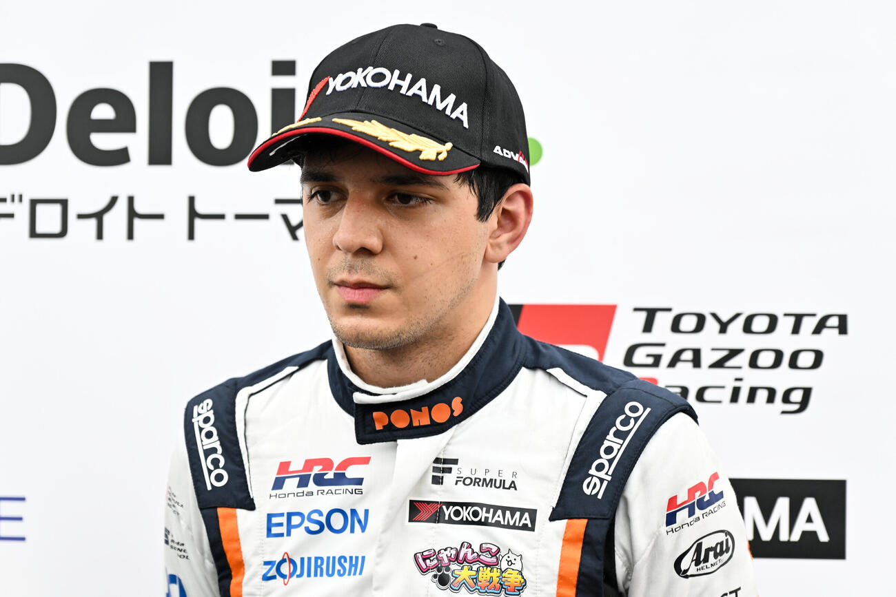 クラッシュの影響も見せず3位につけたイゴール・オオムラ・フラガ（JRP提供）