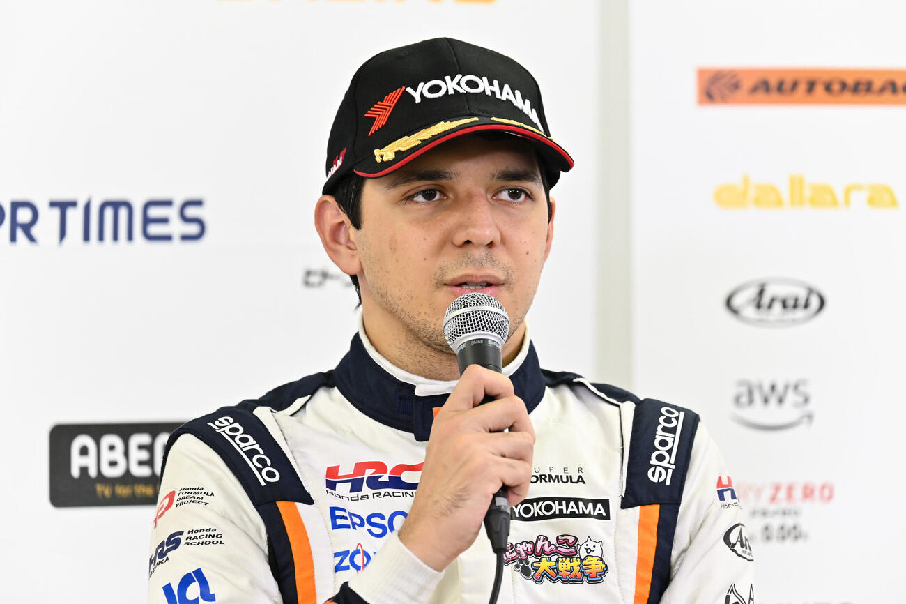 クラッシュの影響も見せず3位につけたイゴール・オオムラ・フラガ（JRP提供）