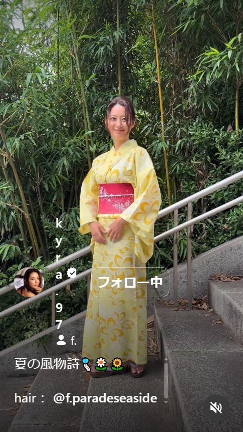 白波瀬海来のインスタグラムから