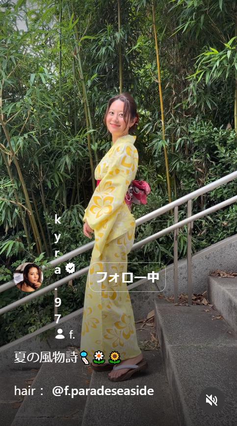 白波瀬海来のインスタグラムから
