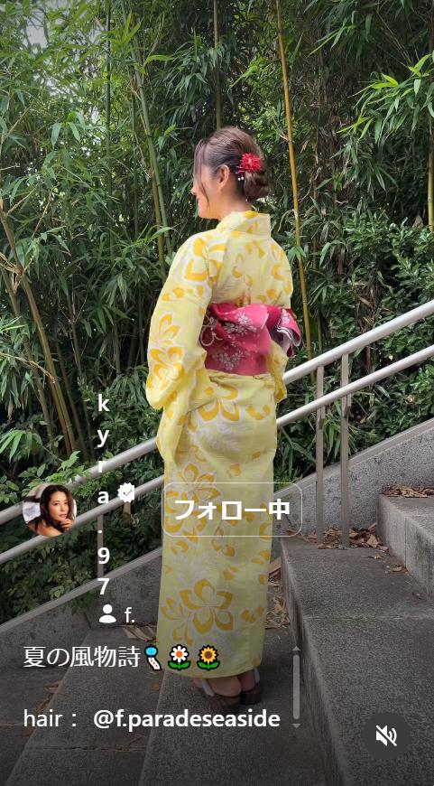 白波瀬海来のインスタグラムから