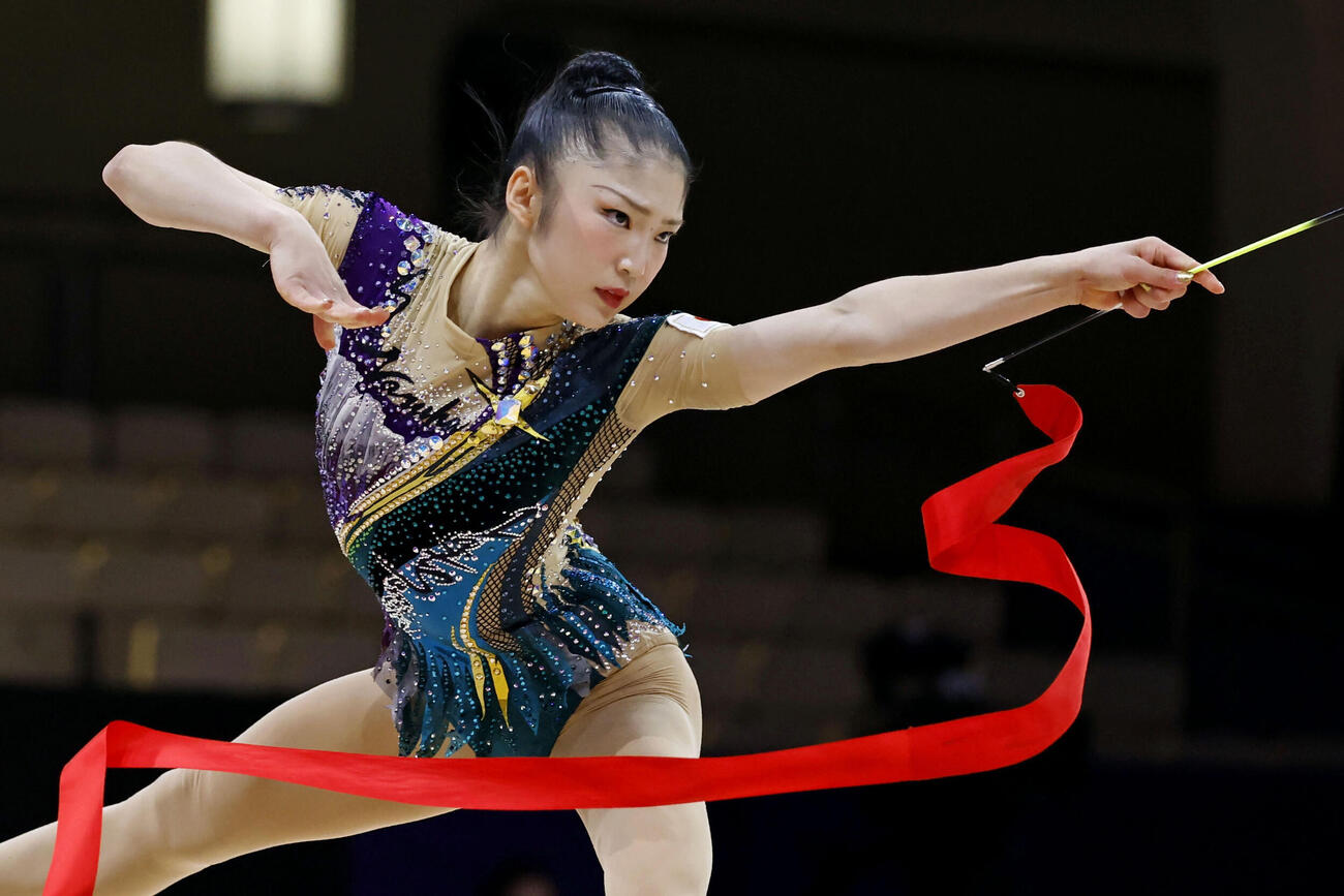 個人予選　鈴木菜巴のリボン＝フランクフルト（共同）
