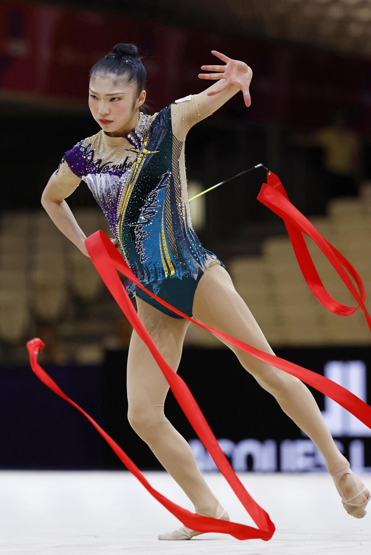 個人予選　鈴木菜巴のリボン＝フランクフルト（共同）