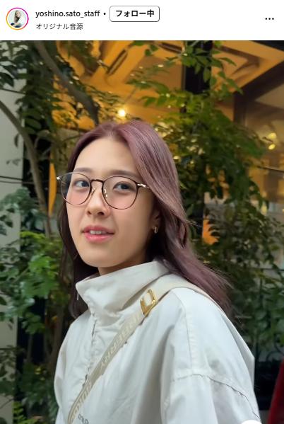 佐藤淑乃マネジャーのインスタグラムから