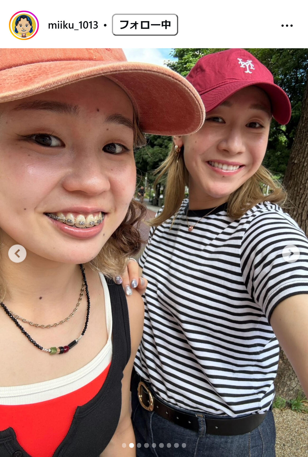 岩沢実育のインスタグラムから