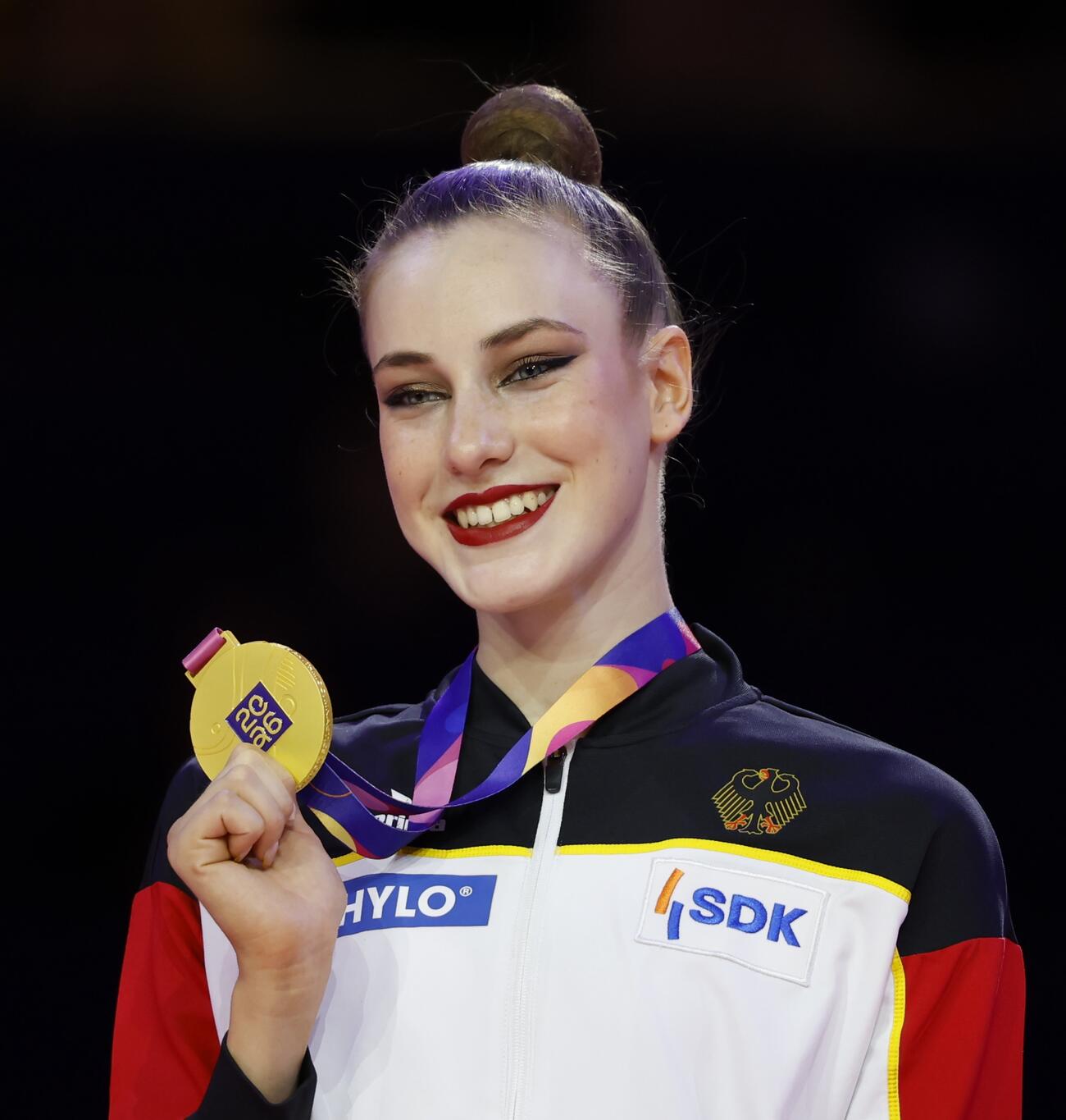 個人総合で優勝したダリア・バルフォロメーエフ（共同）