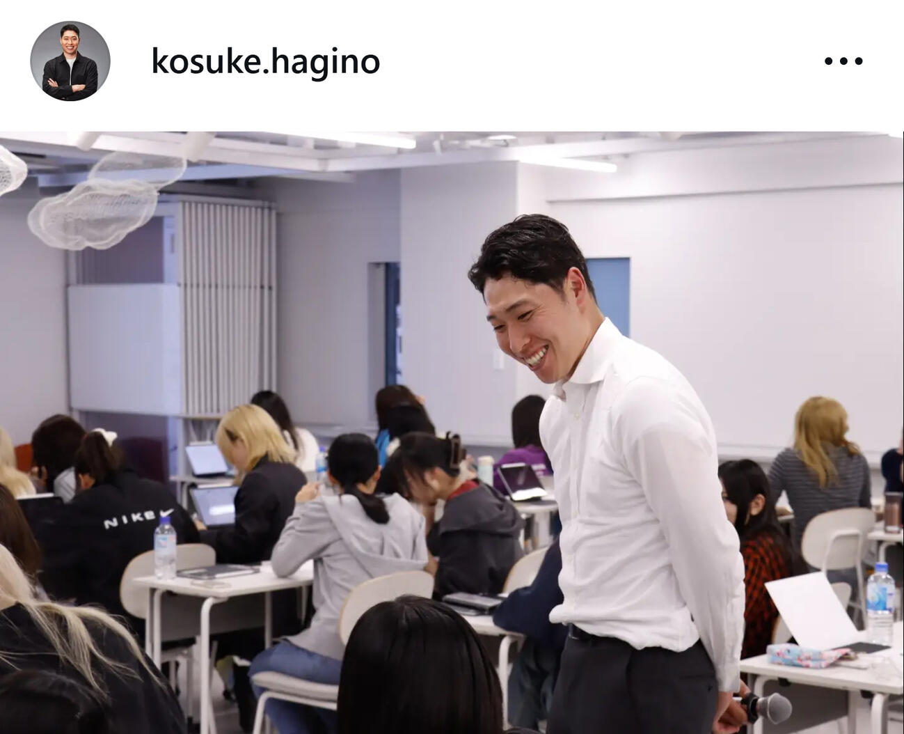 32歳誕生日を迎えた萩野公介氏（萩野公介氏のインスタグラムから）