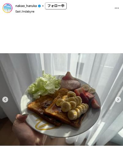 中尾春香のインスタグラムから