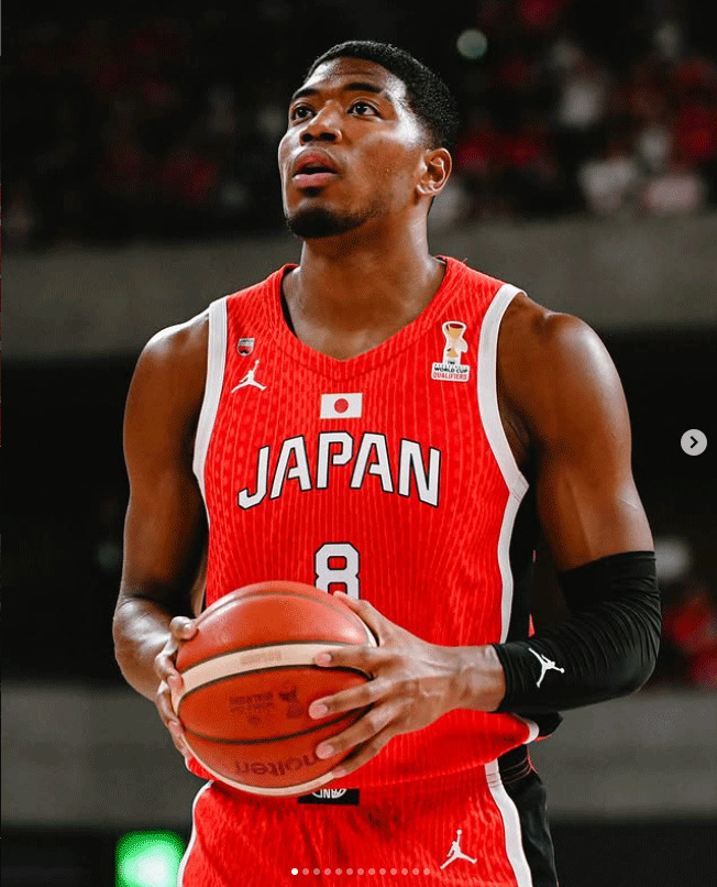 八村塁のインスタグラムから