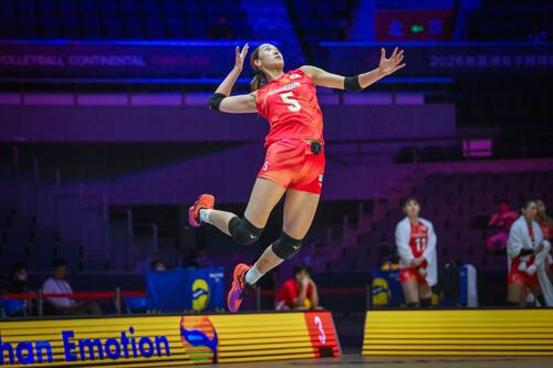 日本女子 香港戦(C)AVC Women Volleyball Continental Championship