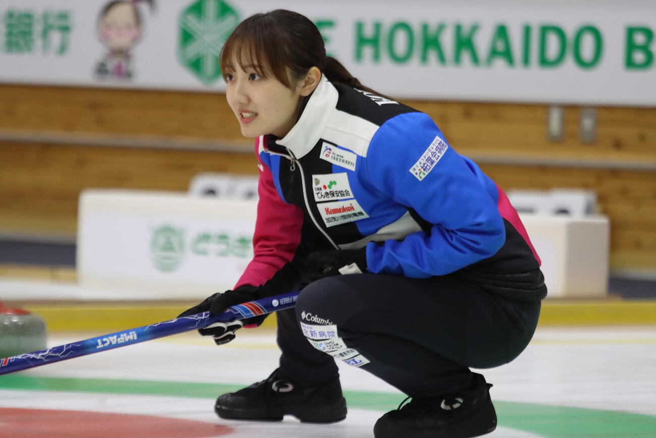 札幌国際大B戦に臨むフォルティウス小林未奈